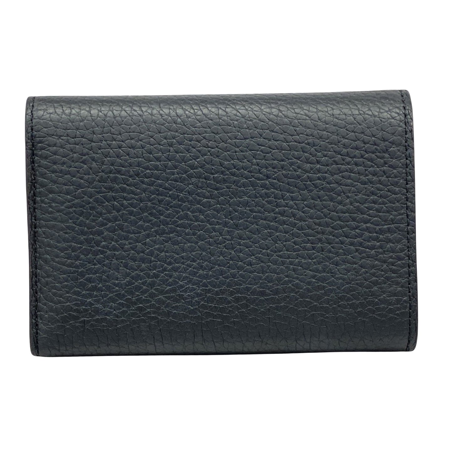 Louis Vuitton Capucines, Black, Leather, wallet