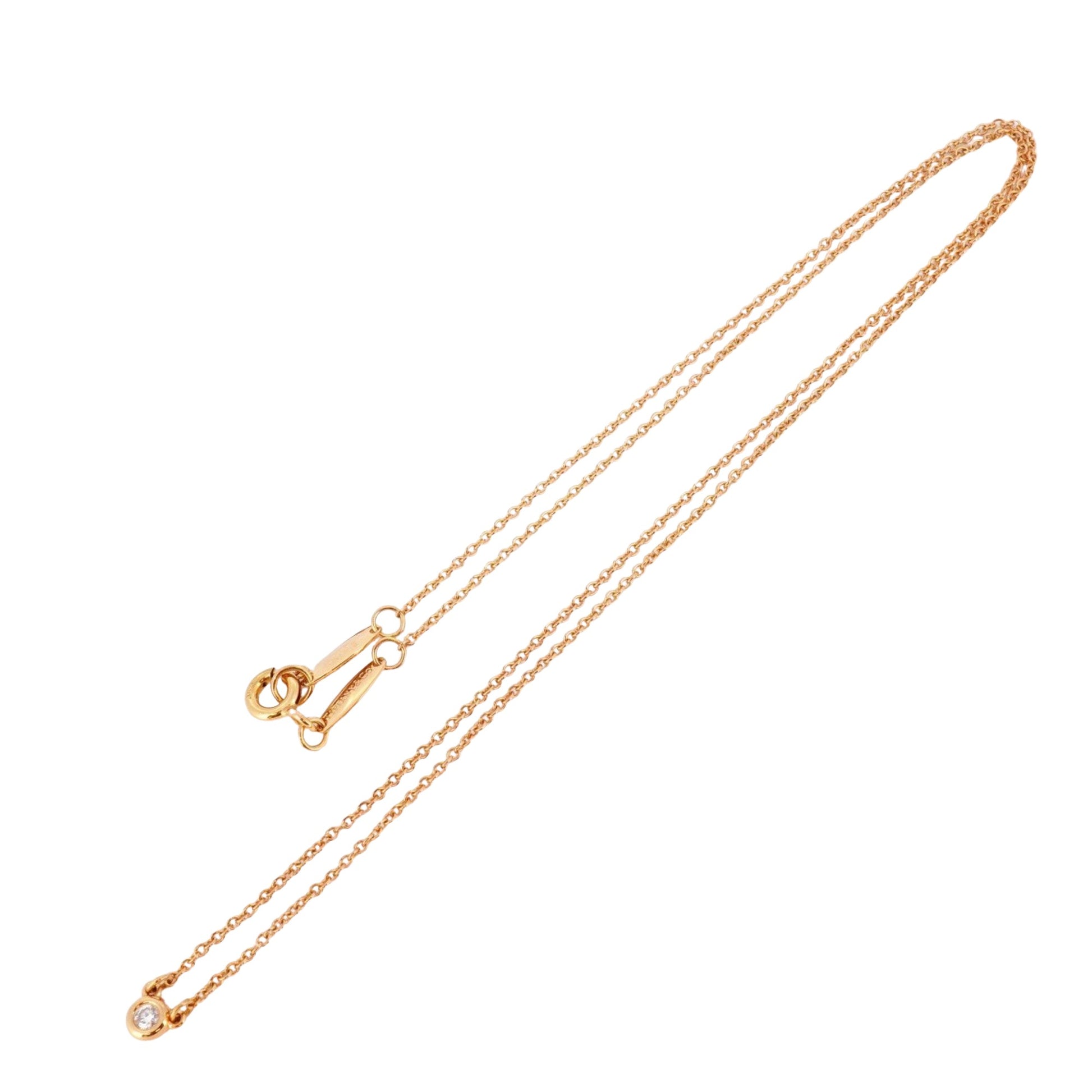 Tiffany & Co By the yard, Gold, Rose Gold, necklace