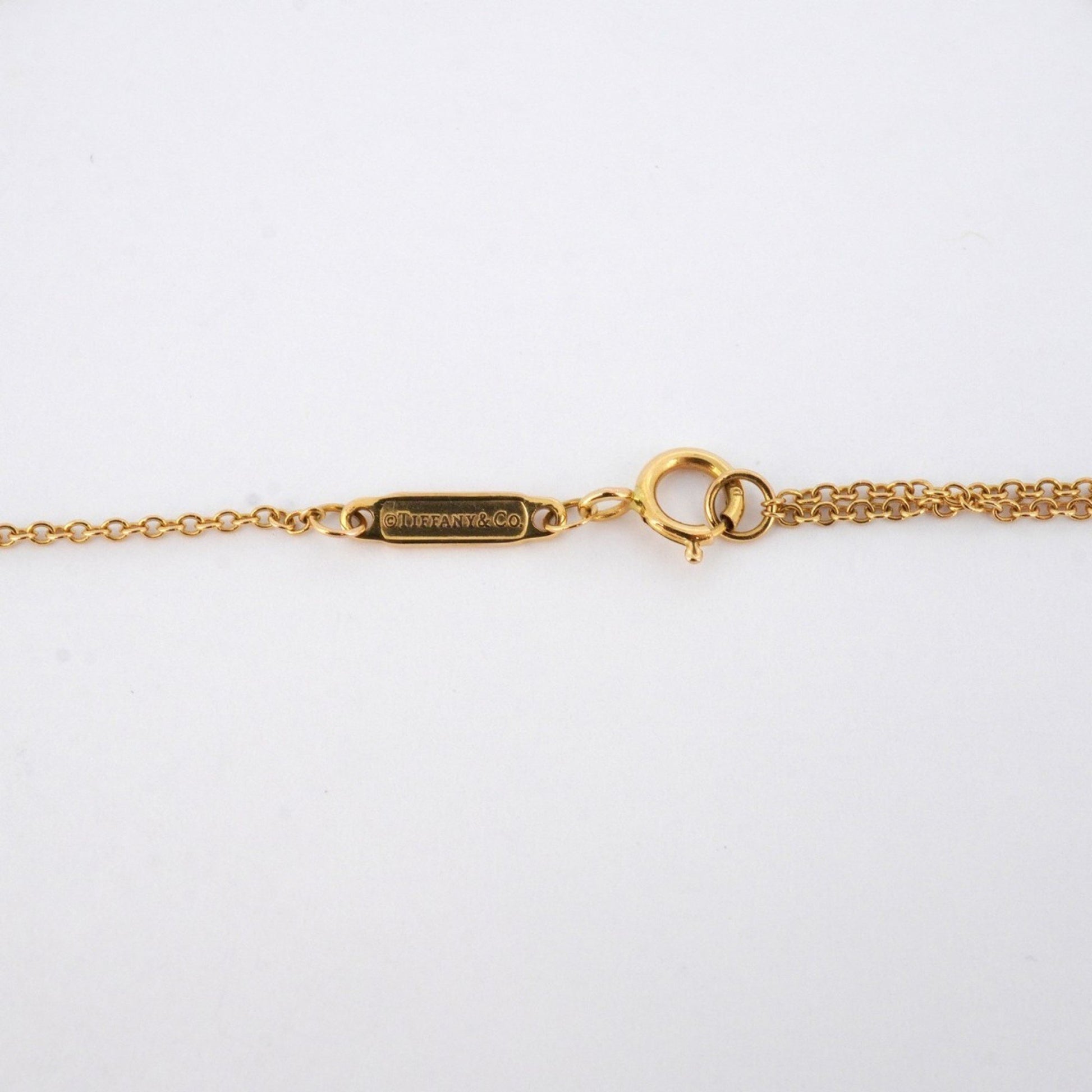 Tiffany & Co T, Gold, Rose Gold, necklace