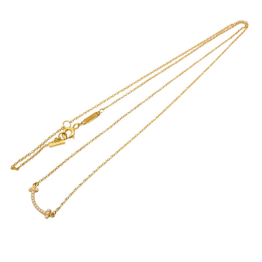 Tiffany & Co T, Gold, Yellow Gold, necklace