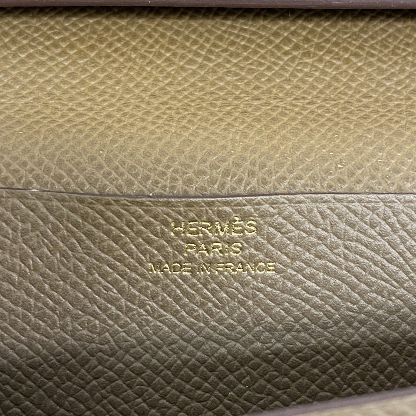 Hermès Béarn, Grey, Leather, wallet