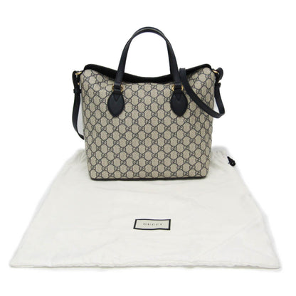 Gucci Supreme GG, Navy, Canvas, tote
