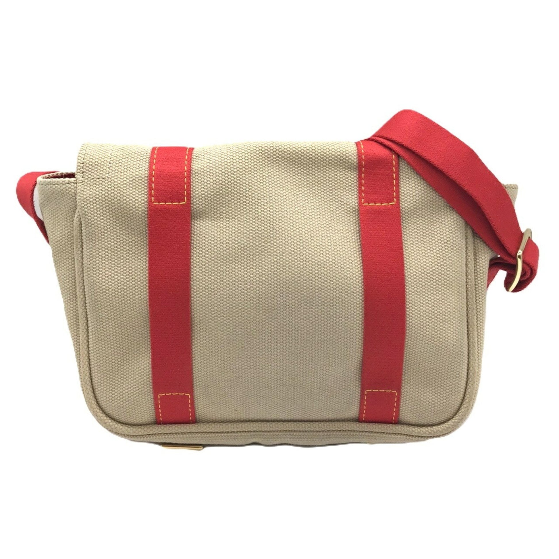 Louis Vuitton Antigua, Beige, Canvas, shoulder