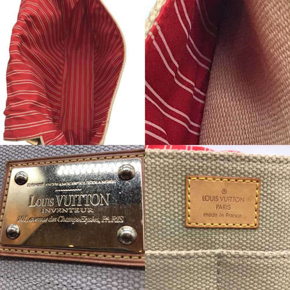Louis Vuitton Antigua, Beige, Canvas, shoulder