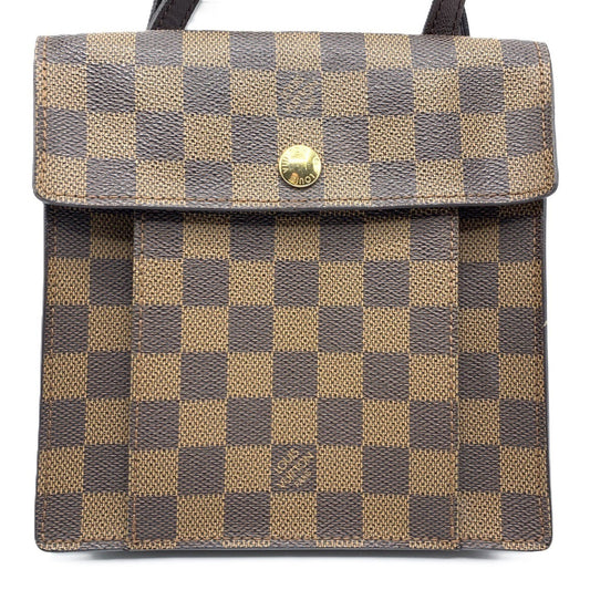 Louis Vuitton Pimlico, Brown, Canvas, shoulder