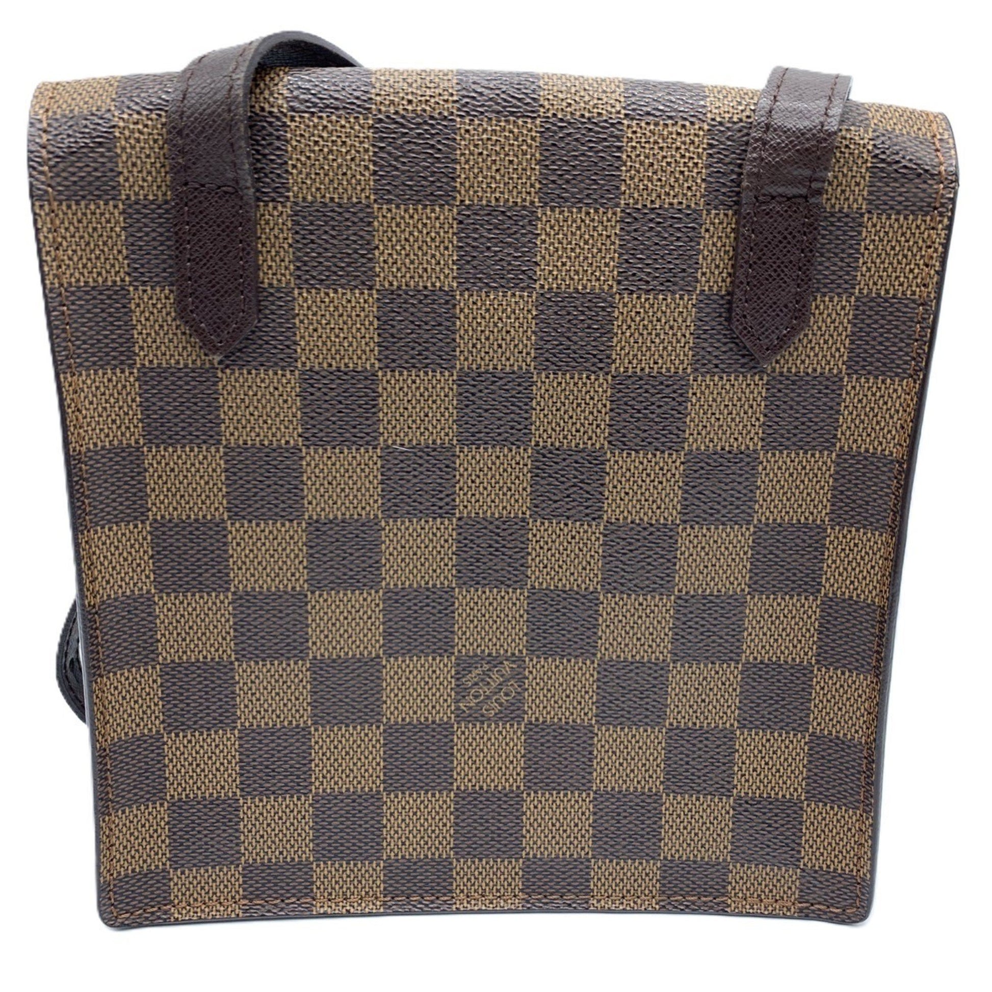 Louis Vuitton Pimlico, Brown, Canvas, shoulder