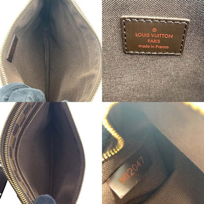 Louis Vuitton Bosphore, Brown, Canvas, shoulder