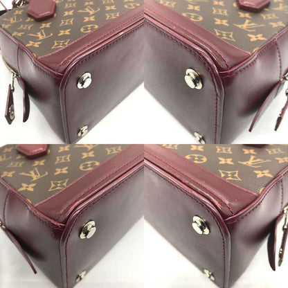 Louis Vuitton Dora, Brown, Canvas, handbag