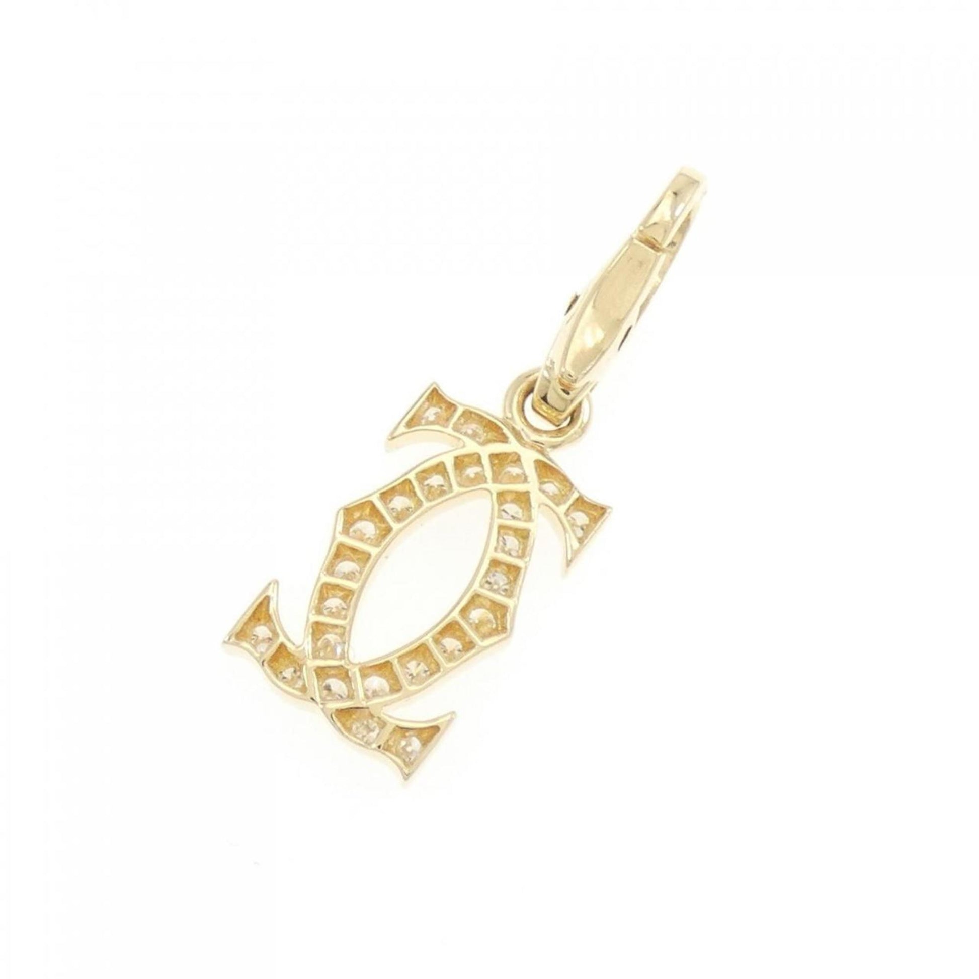 Cartier C2 charm necklace, Gold, Yellow Gold, pendant