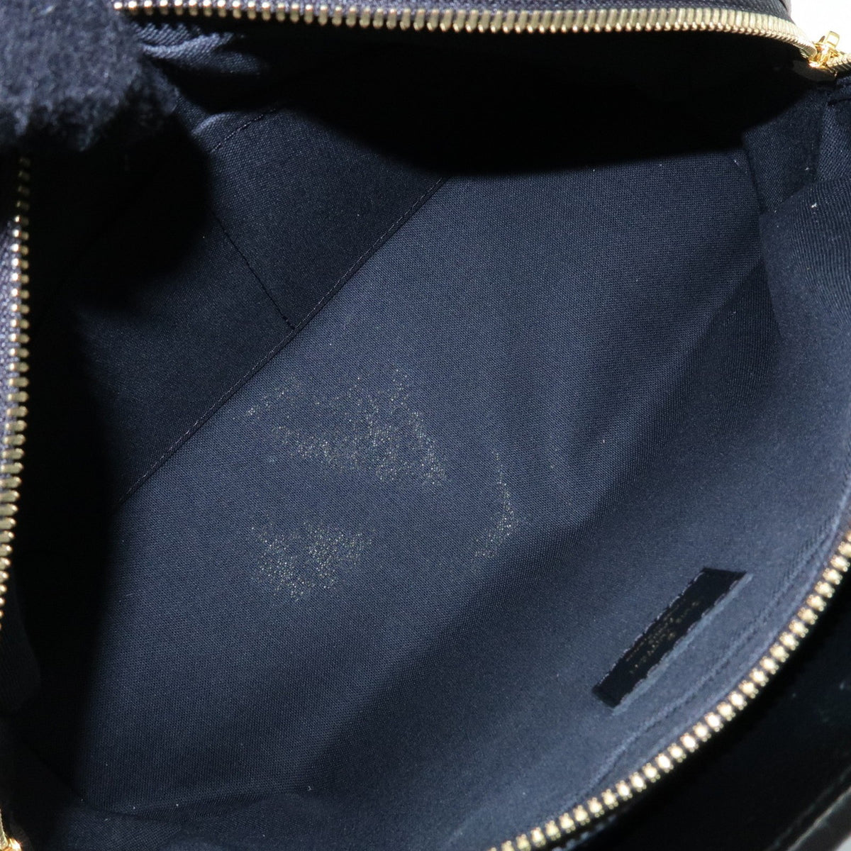 Louis Vuitton Vosges Whipstitch Monogram Empreinte Leather, Black, Leather, Handbag