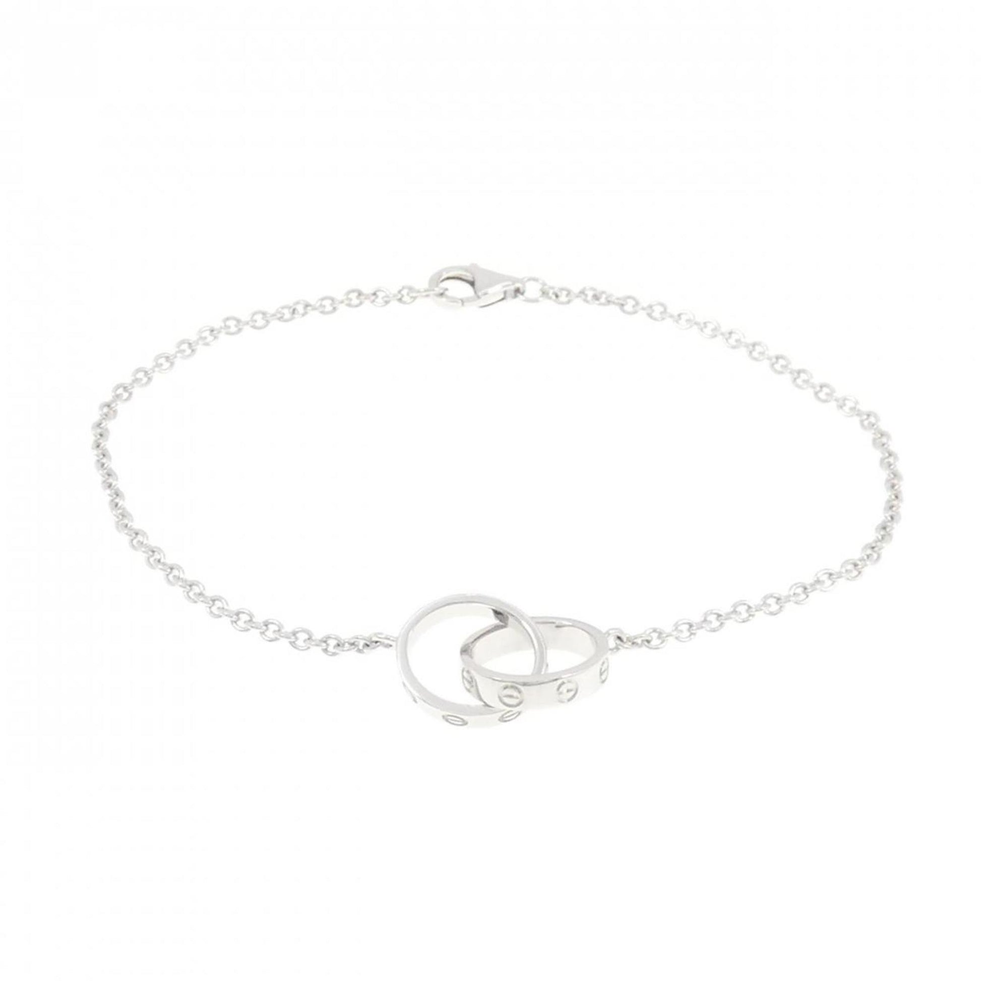 Cartier Love, Silver, White Gold, bracelet