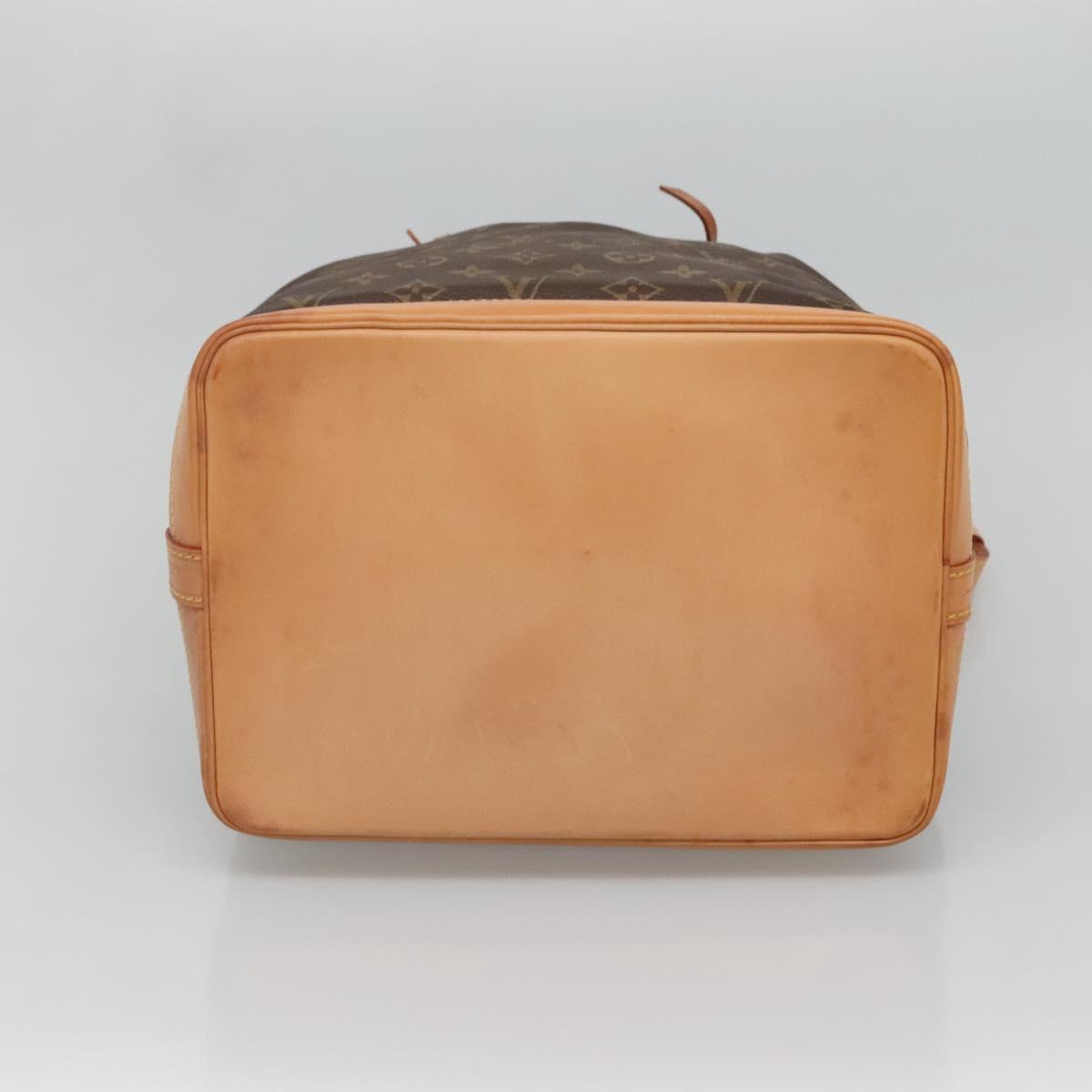 Louis Vuitton Noe, Brown, Canvas, shoulder