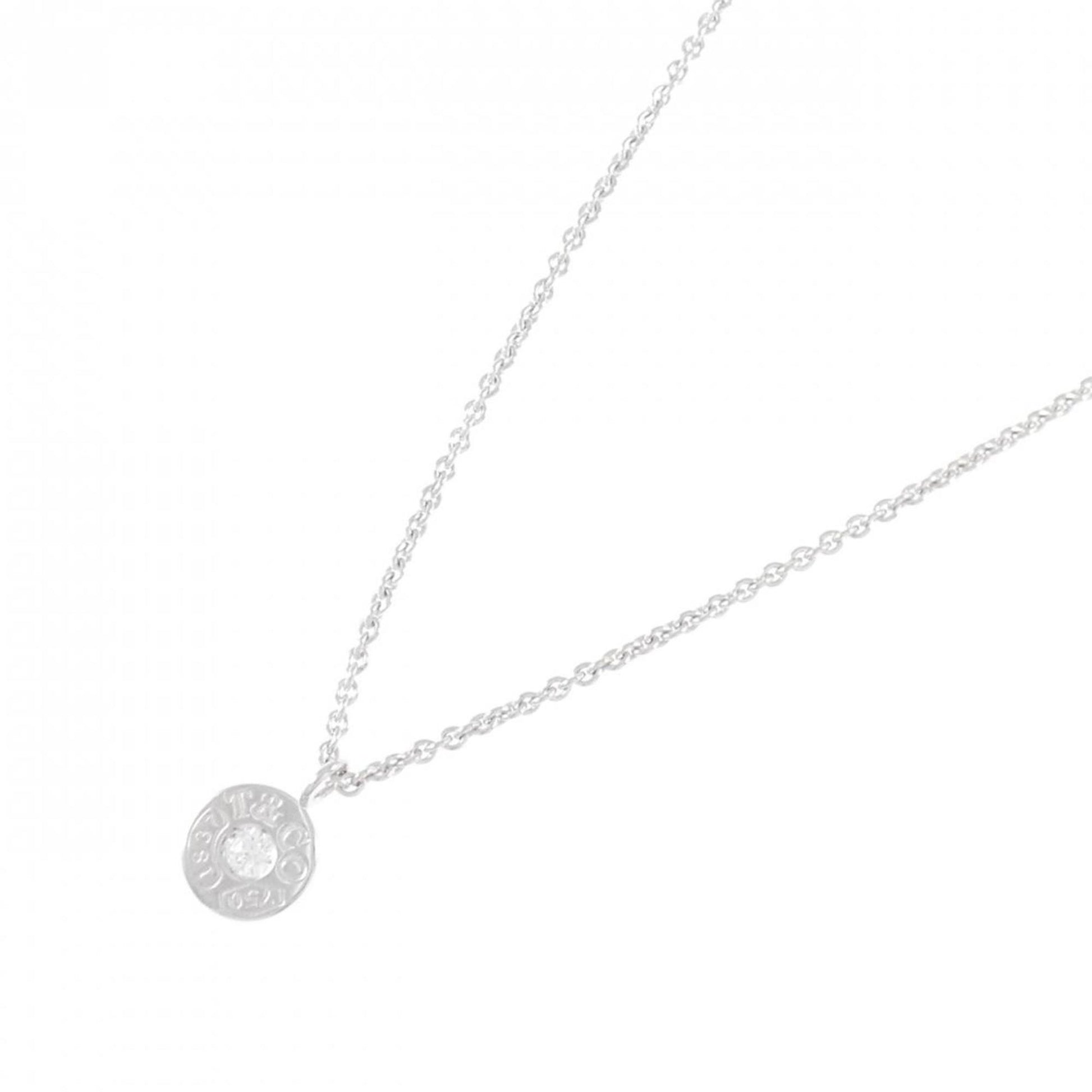 Tiffany & Co 1837, Silver, White Gold, necklace