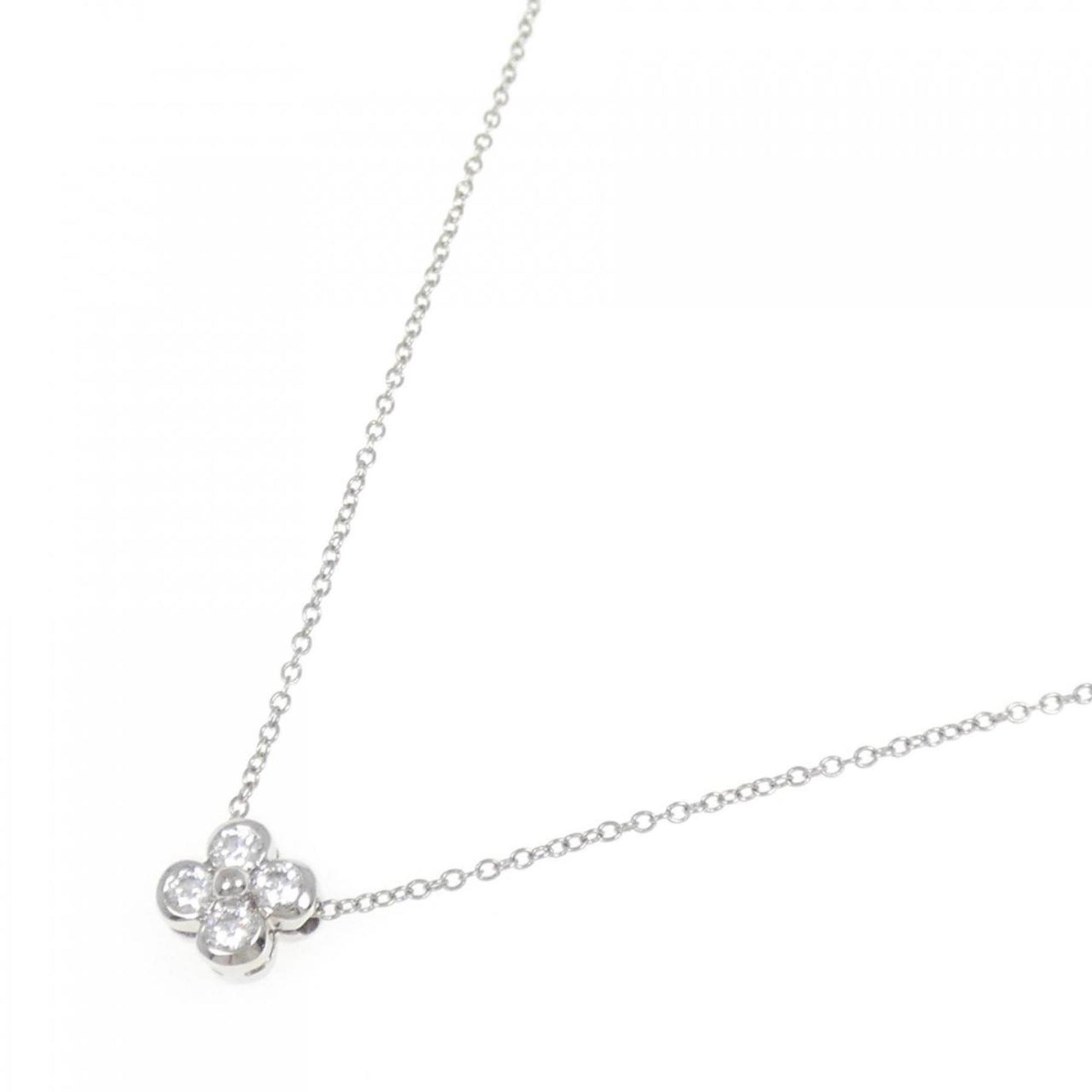 Tiffany & Co, Grey, Platinum, necklace