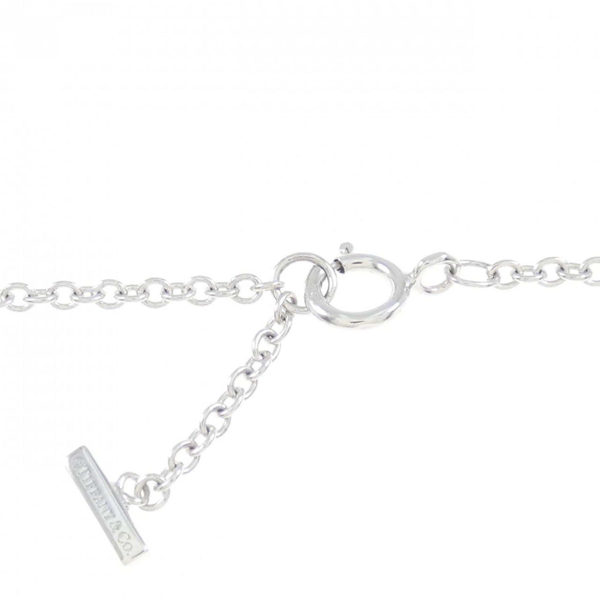 Tiffany & Co T Smile, Silver, White Gold, bracelet