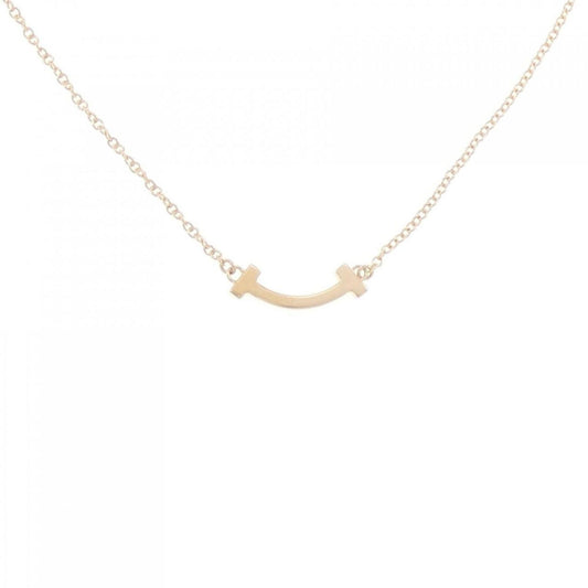 Tiffany & Co T Smile, Gold, Rose Gold, necklace