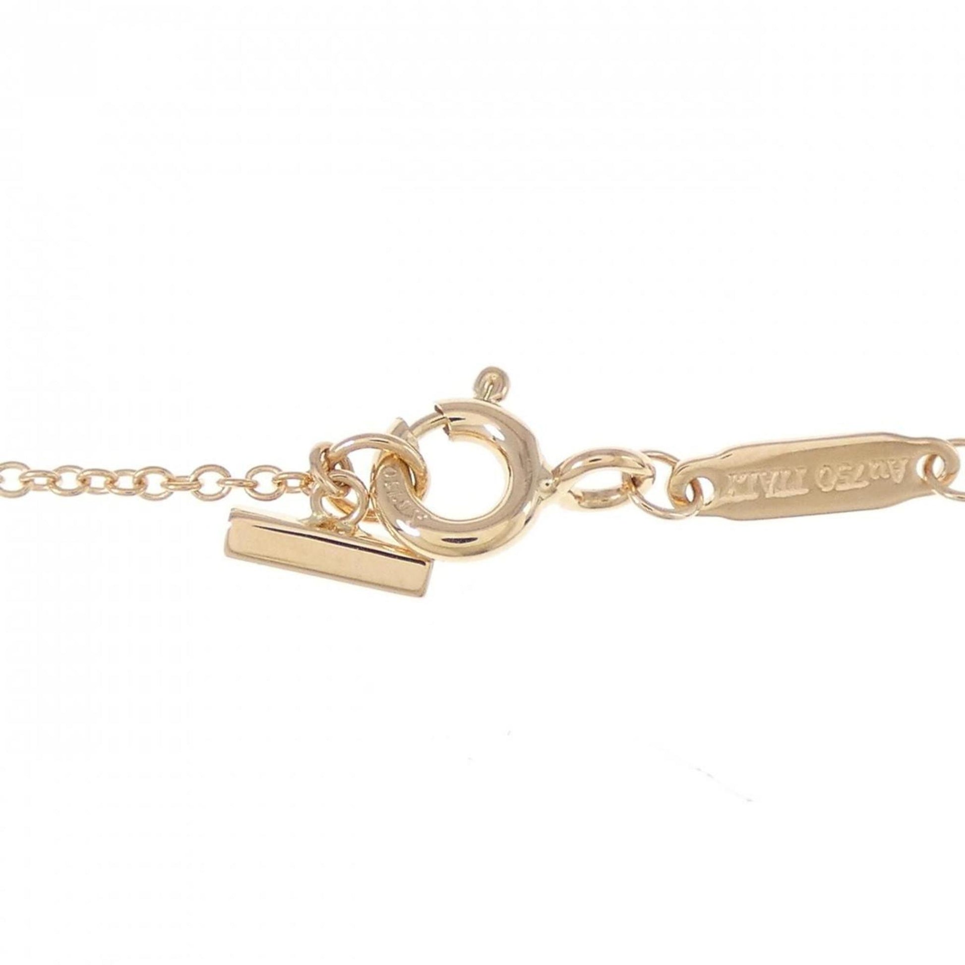 Tiffany & Co T Smile, Gold, Rose Gold, necklace