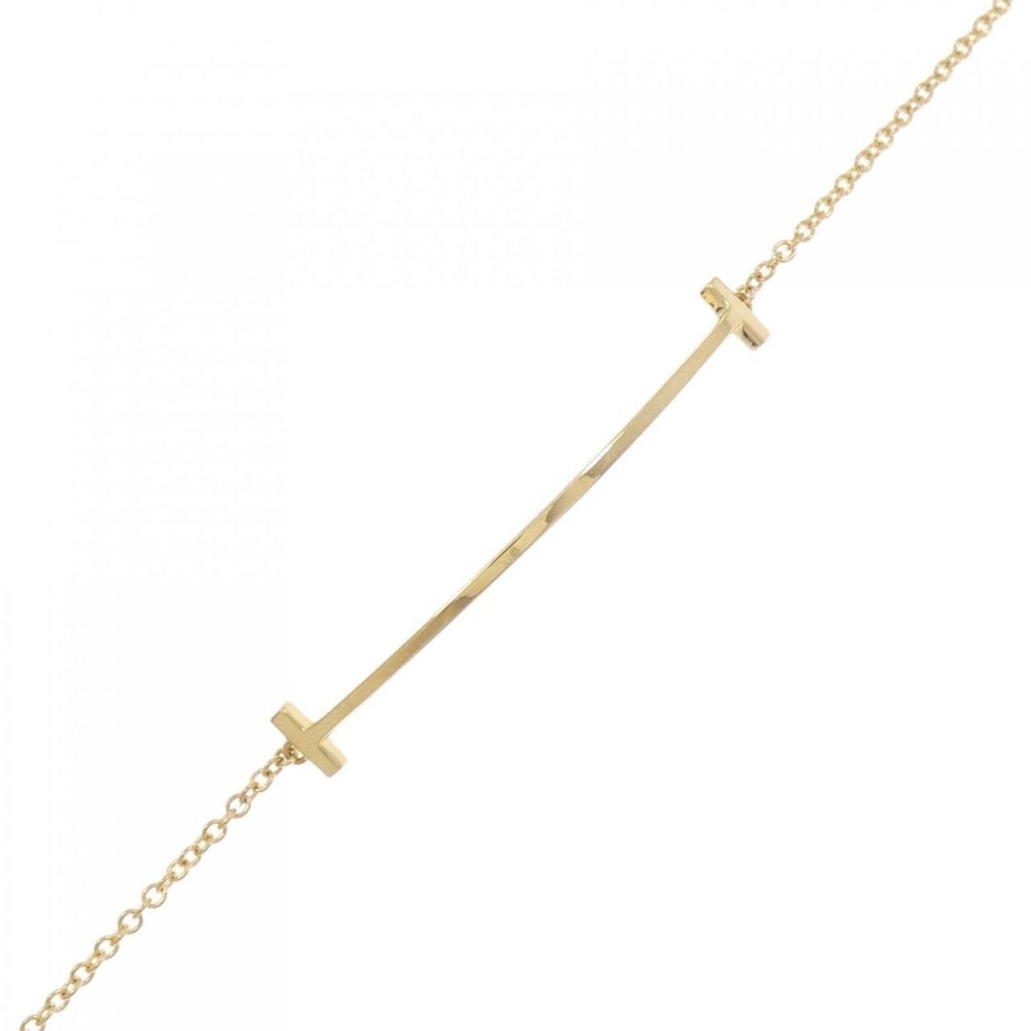 Tiffany & Co T Smile, Gold, Yellow Gold, bracelet