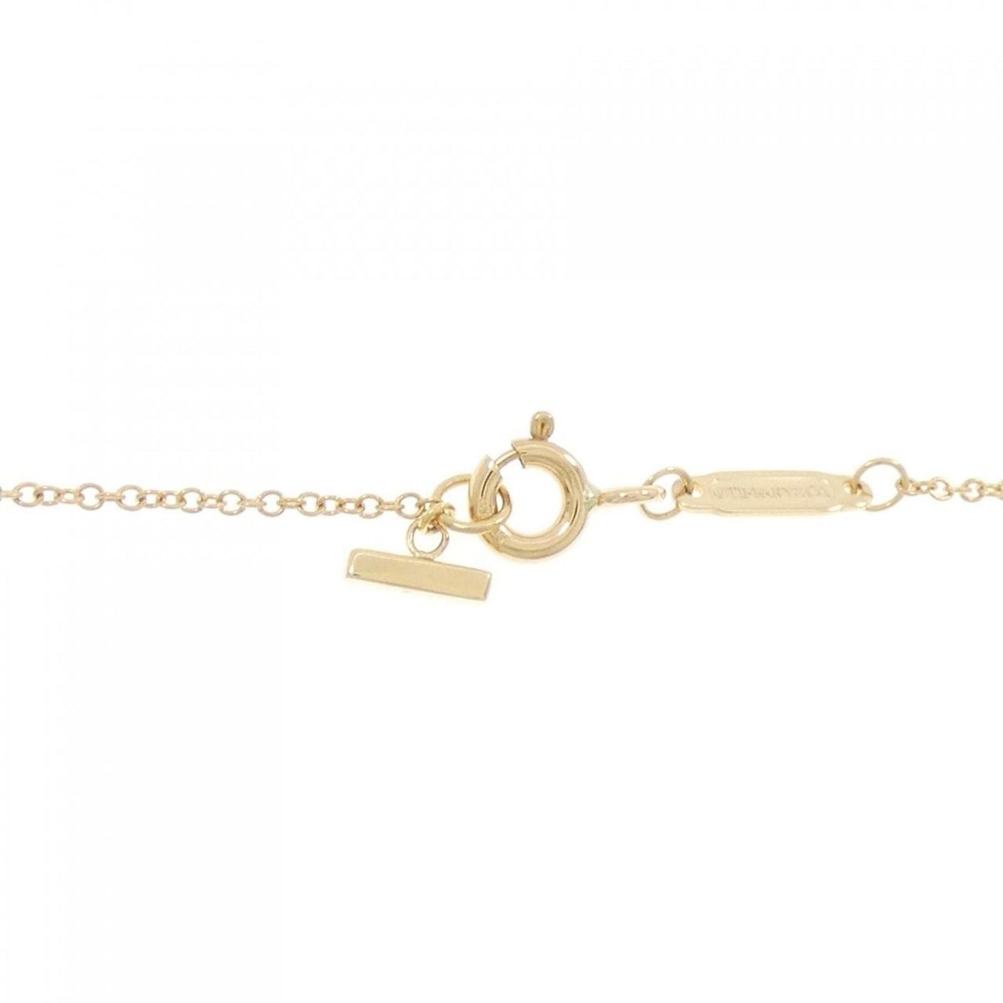 Tiffany & Co T Smile, Gold, Yellow Gold, necklace