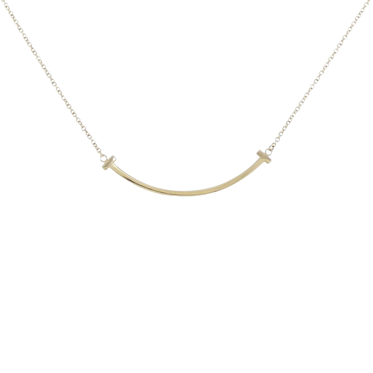 Tiffany & Co Tiffany T, Gold, Yellow Gold, necklace