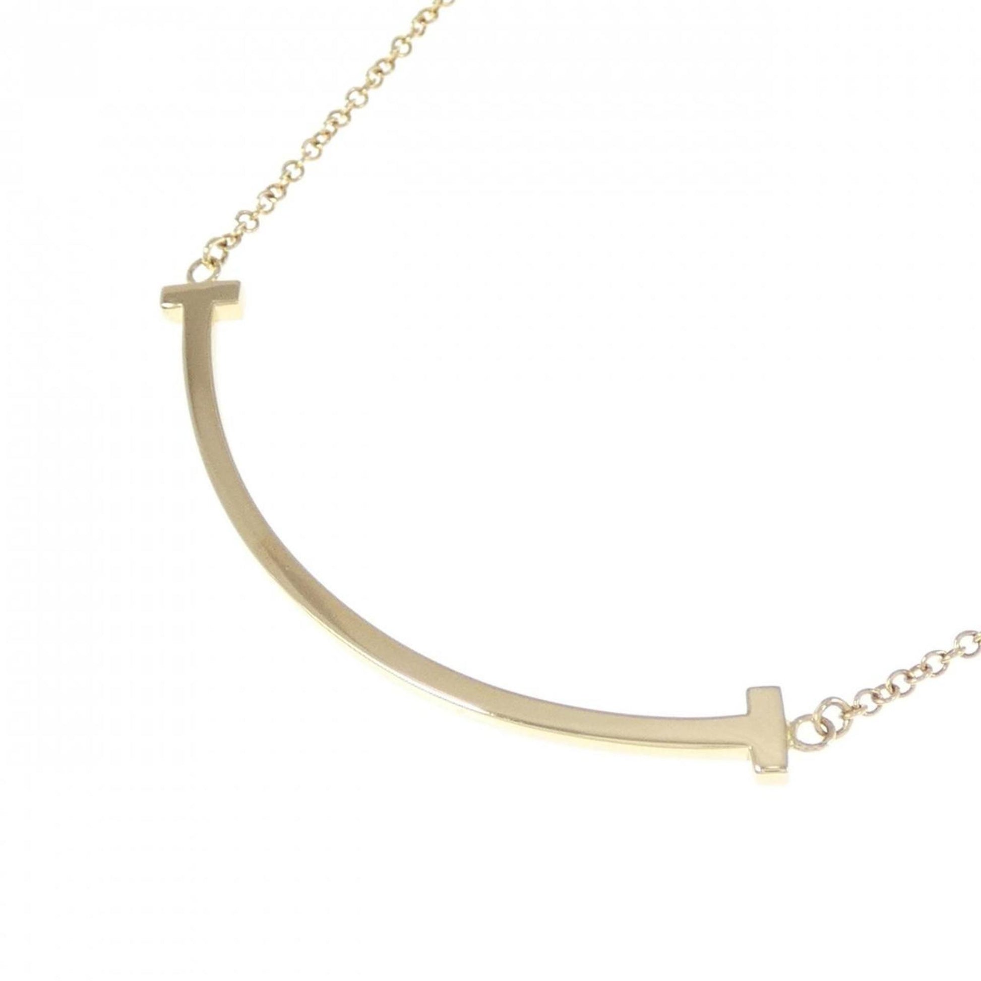 Tiffany & Co Tiffany T, Gold, Yellow Gold, necklace