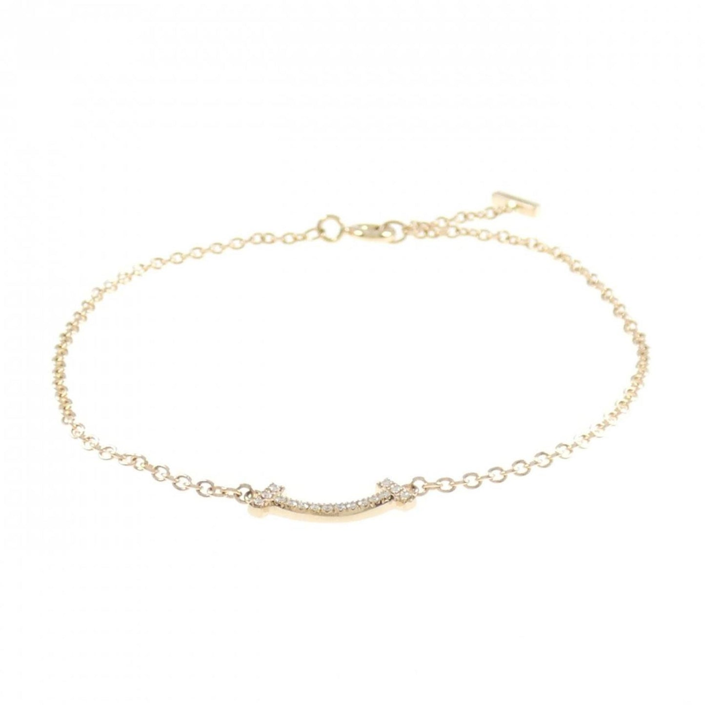 Tiffany & Co T Smile, Gold, Rose Gold, bracelet