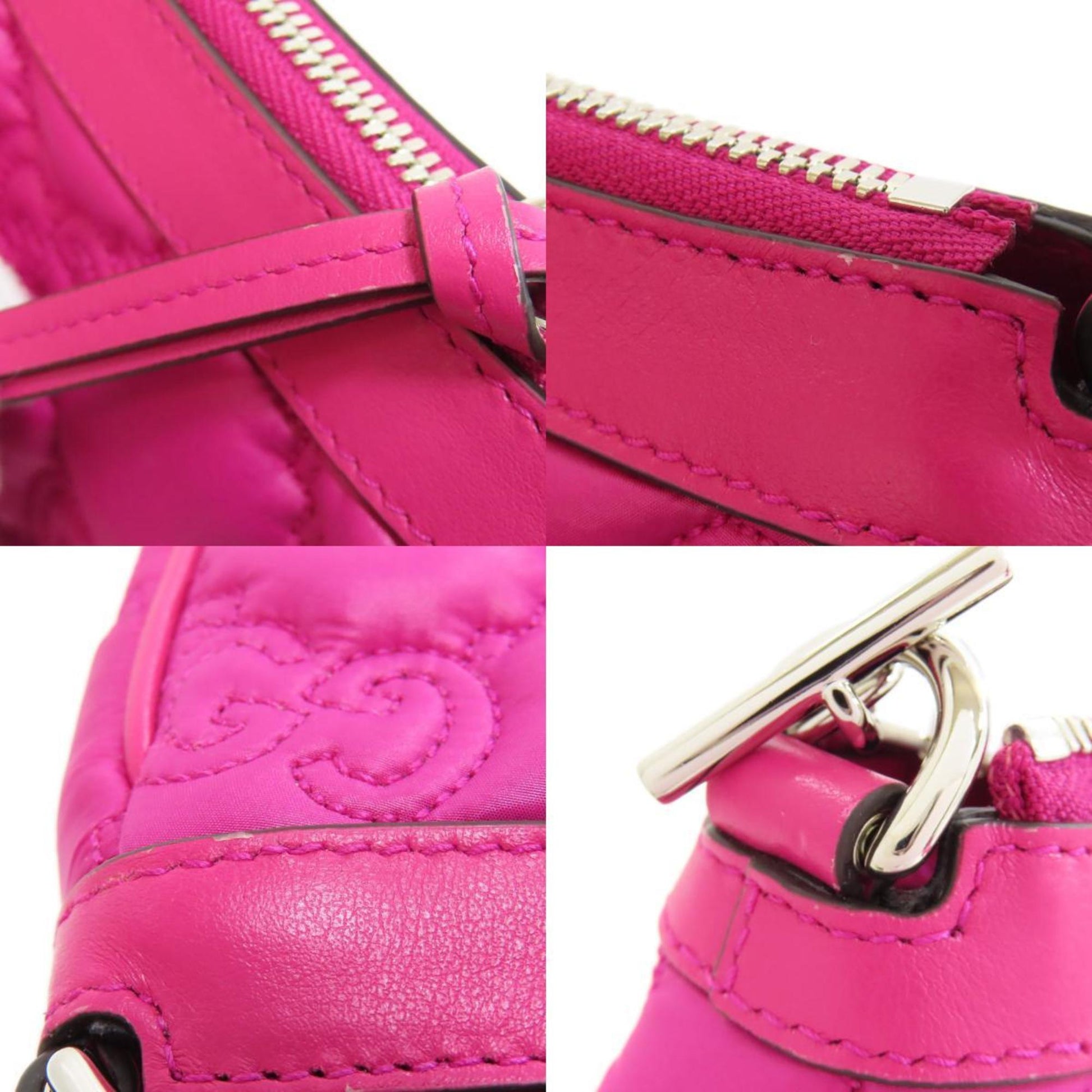 Gucci GG Matelassé, Pink, Synthetic, handbag