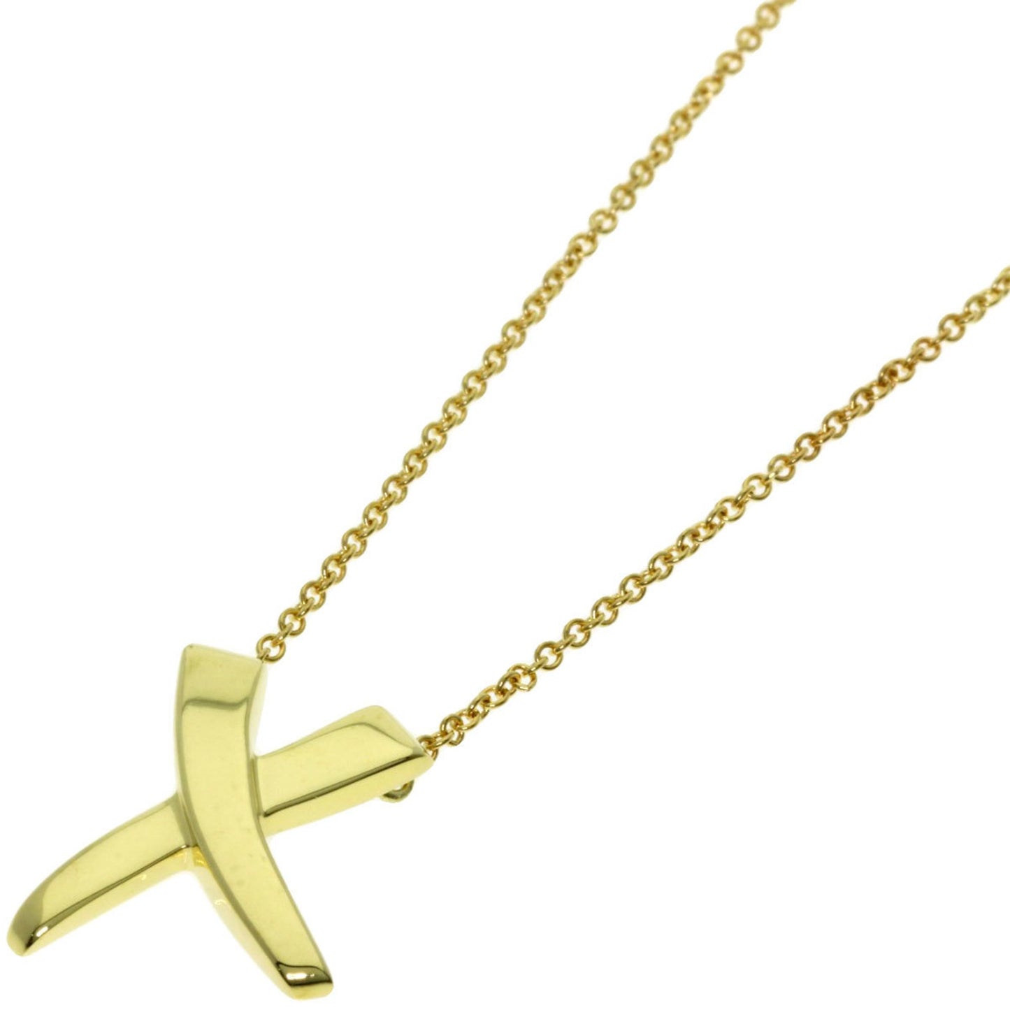 Tiffany & Co Kiss, Gold, Yellow Gold, necklace