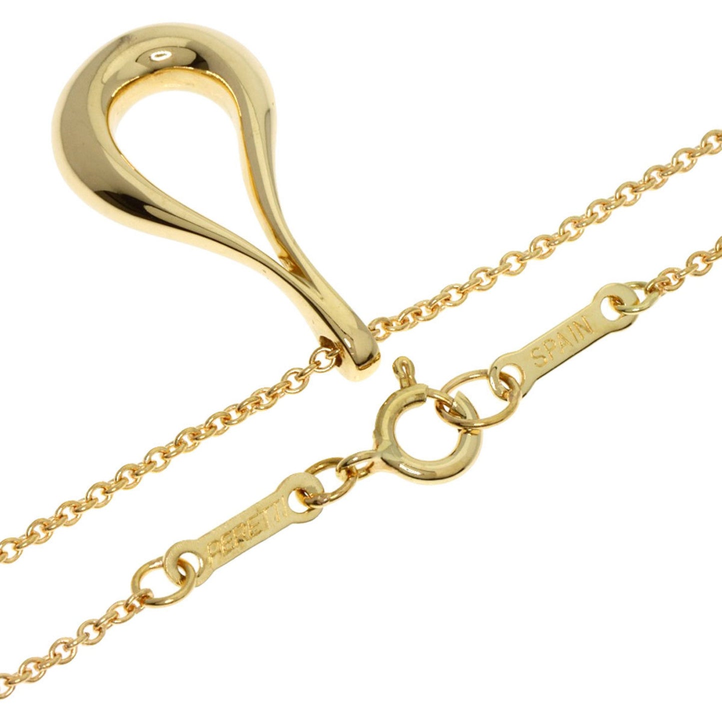 Tiffany & Co Teardrop, Gold, Yellow Gold, necklace