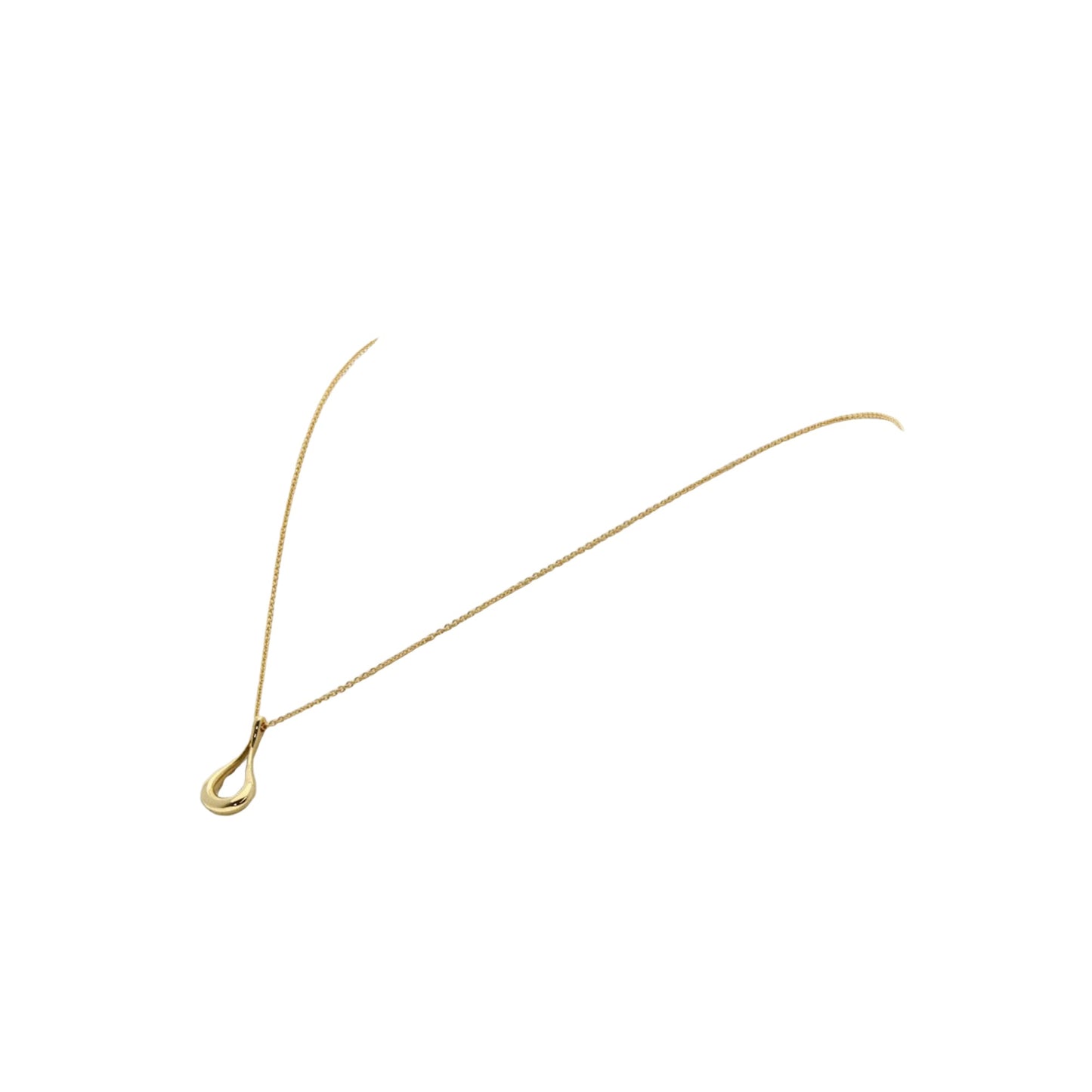 Tiffany & Co Teardrop, Gold, Yellow Gold, necklace