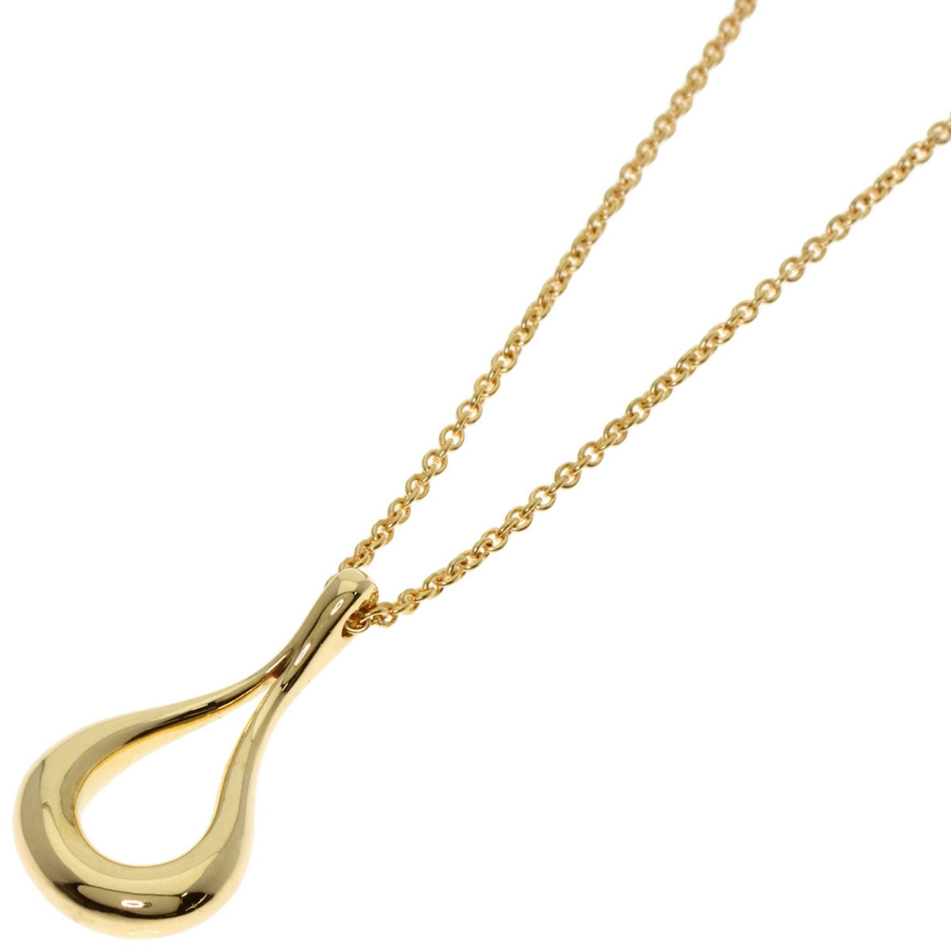 Tiffany & Co Teardrop, Gold, Yellow Gold, necklace