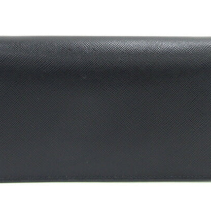 Prada Saffiano, Black, Leather, wallet