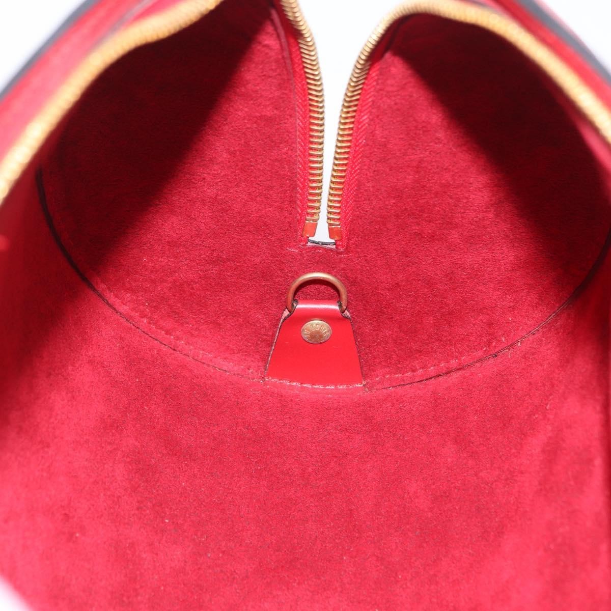 Louis Vuitton Soufflot Epi Leather, Red, Leather, Tote Bag