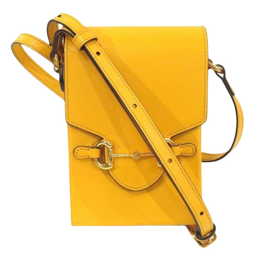 Gucci, Yellow, Leather, shopper