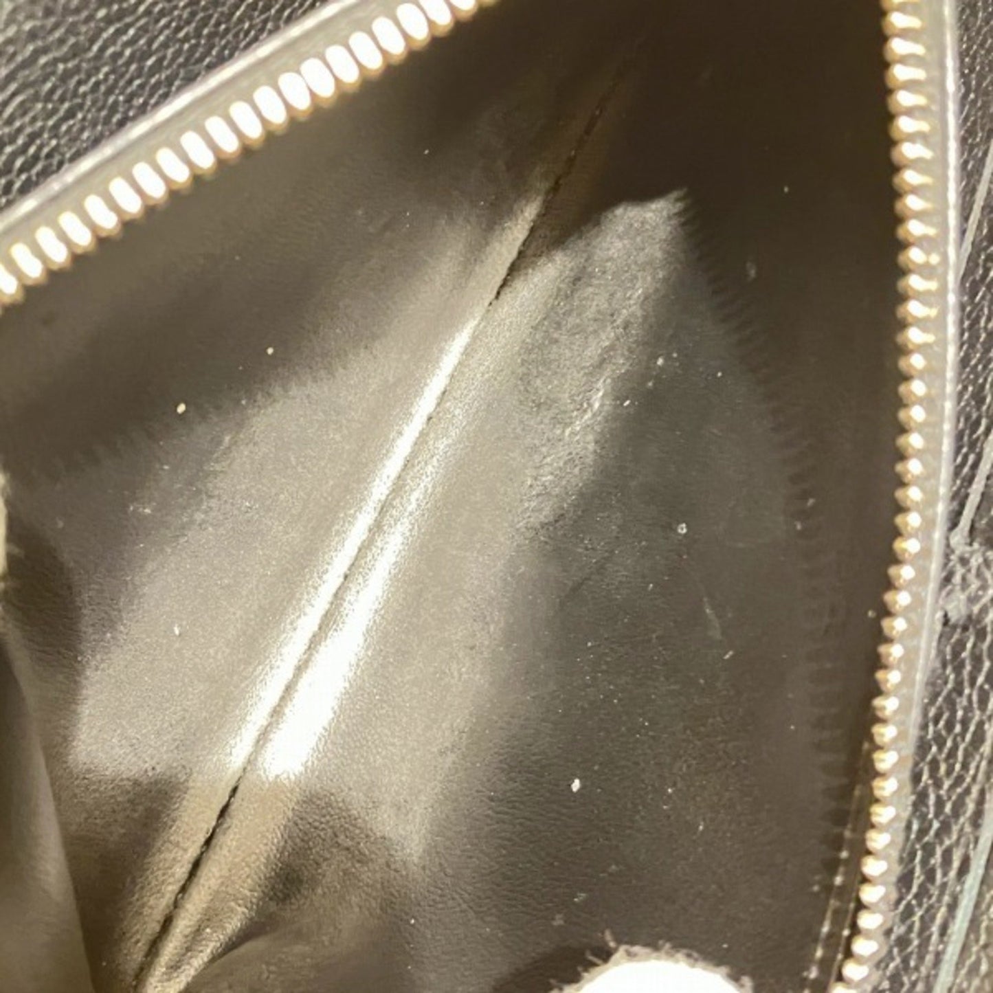 Louis Vuitton Zippy Lockme, Navy, Leather, wallet