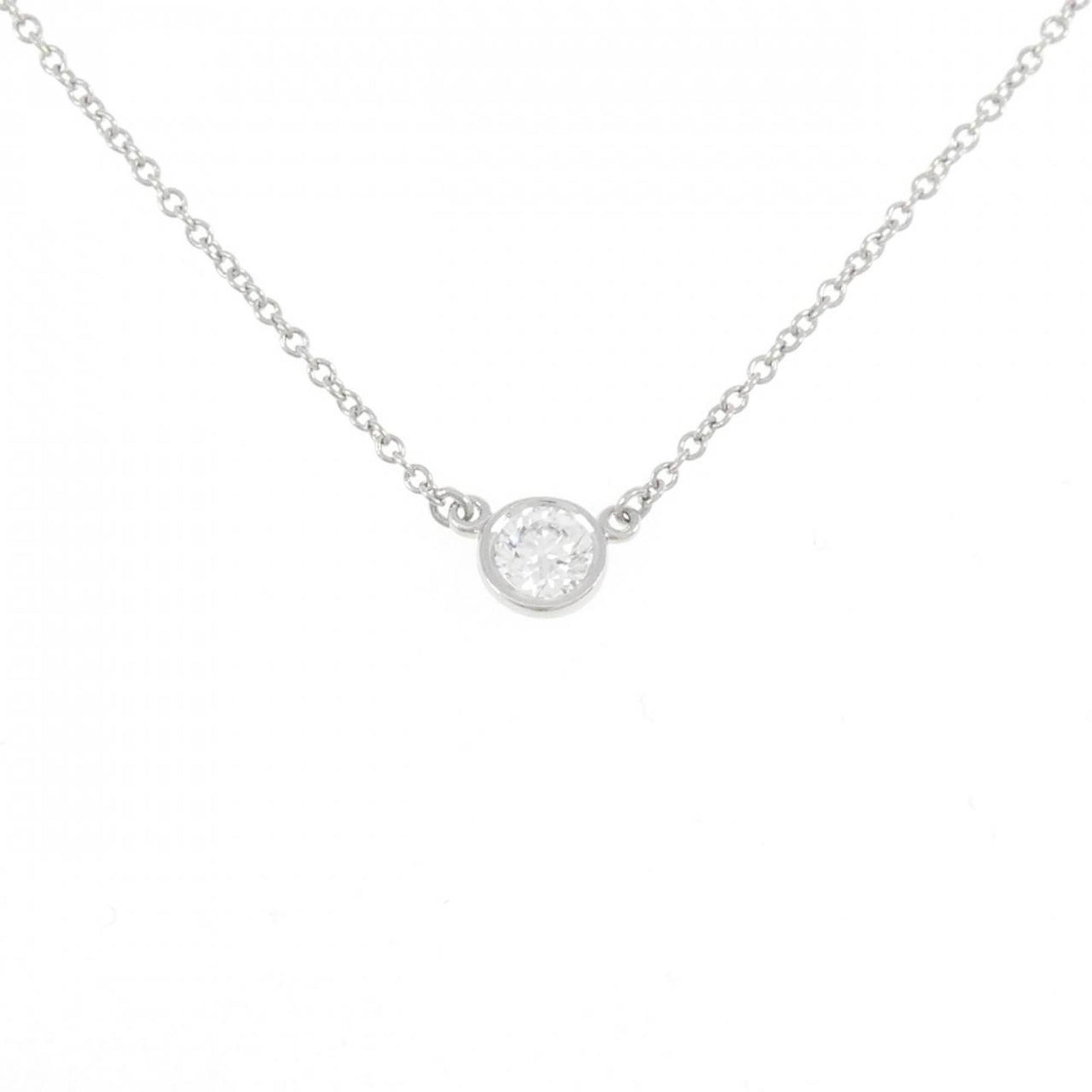 Tiffany & Co By the yard, Silver, Platinum, necklace