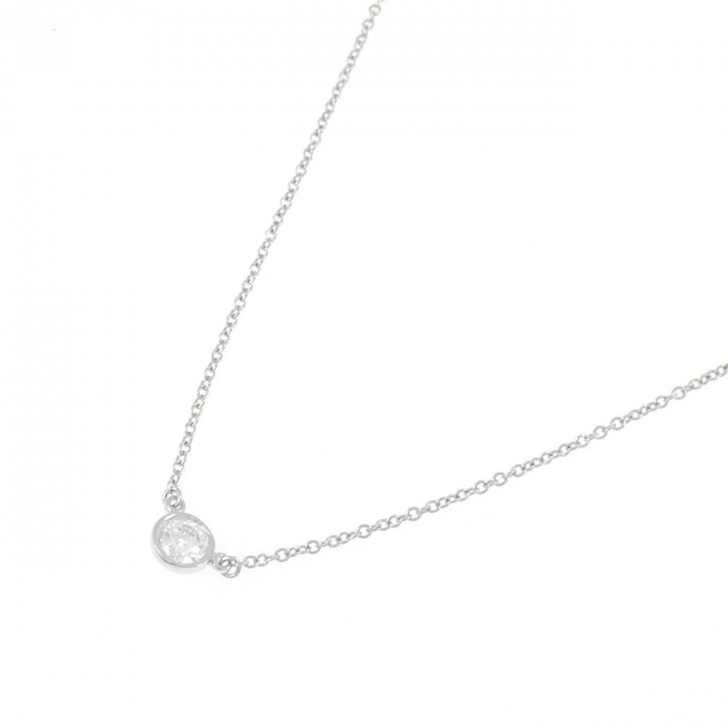 Tiffany & Co By the yard, Silver, Platinum, necklace