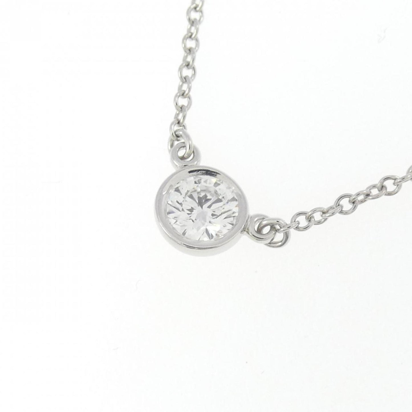 Tiffany & Co By the yard, Silver, Platinum, necklace