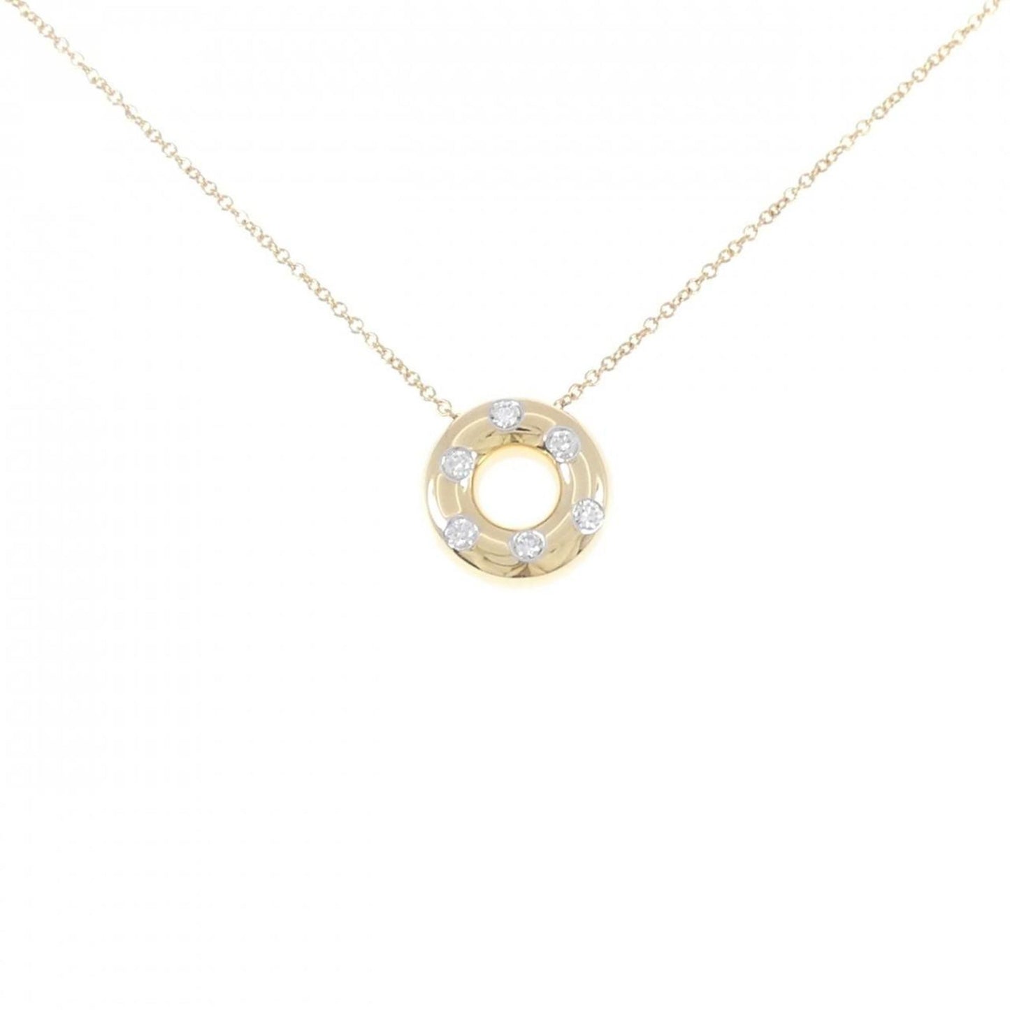 Tiffany & Co Dots, Gold, Yellow Gold, necklace