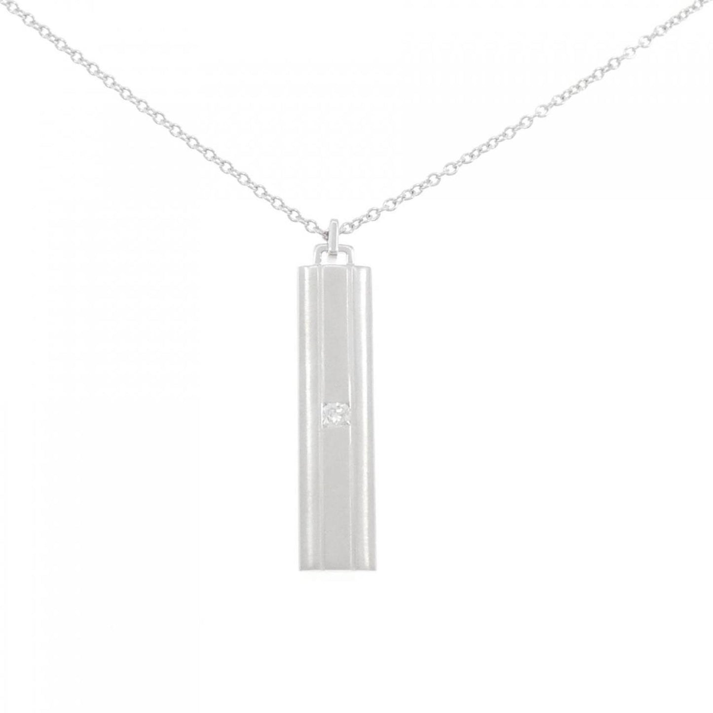 Tiffany & Co Lucida, Silver, White Gold, necklace