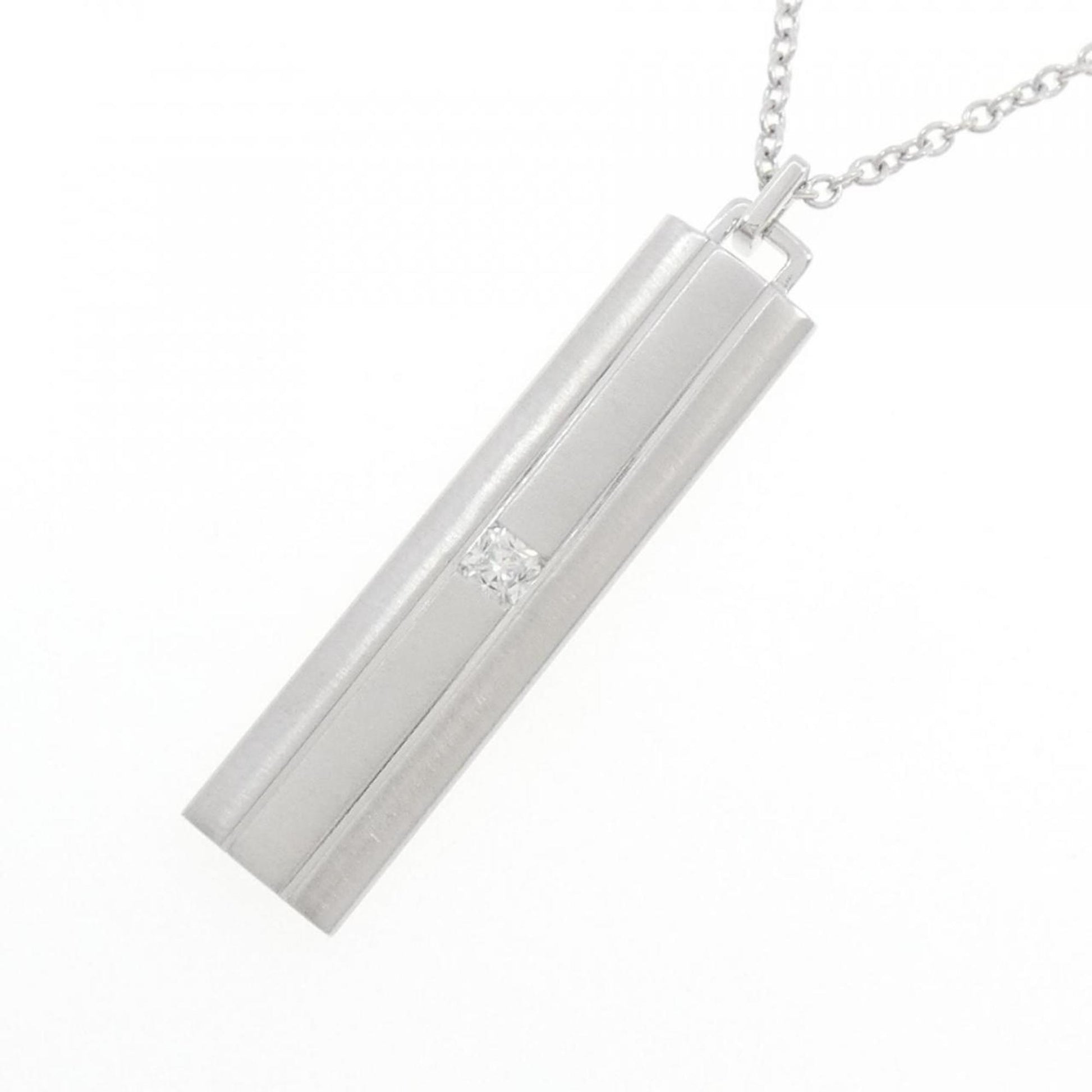 Tiffany & Co Lucida, Silver, White Gold, necklace