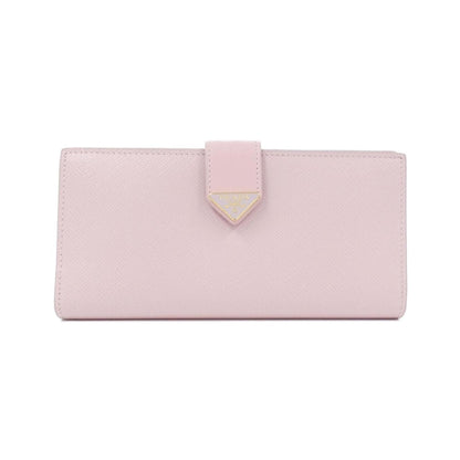 Prada Saffiano, Pink, Leather, wallet
