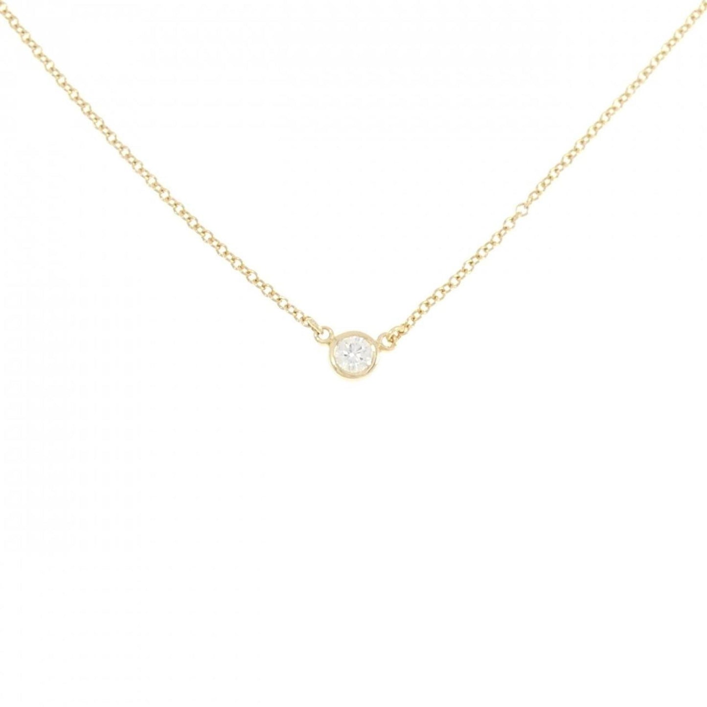 Tiffany & Co Diamonds By The Yard, Gold, Yellow Gold, necklace