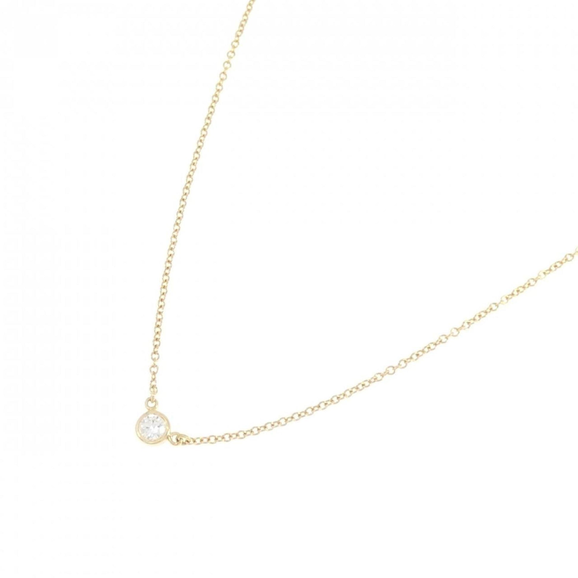 Tiffany & Co Diamonds By The Yard, Gold, Yellow Gold, necklace