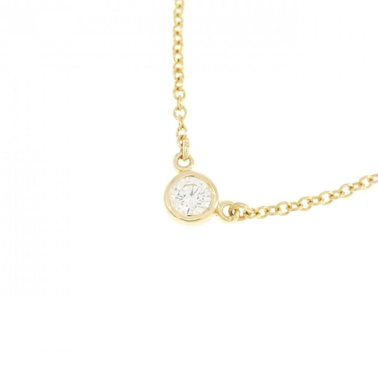 Tiffany & Co Diamonds By The Yard, Gold, Yellow Gold, necklace