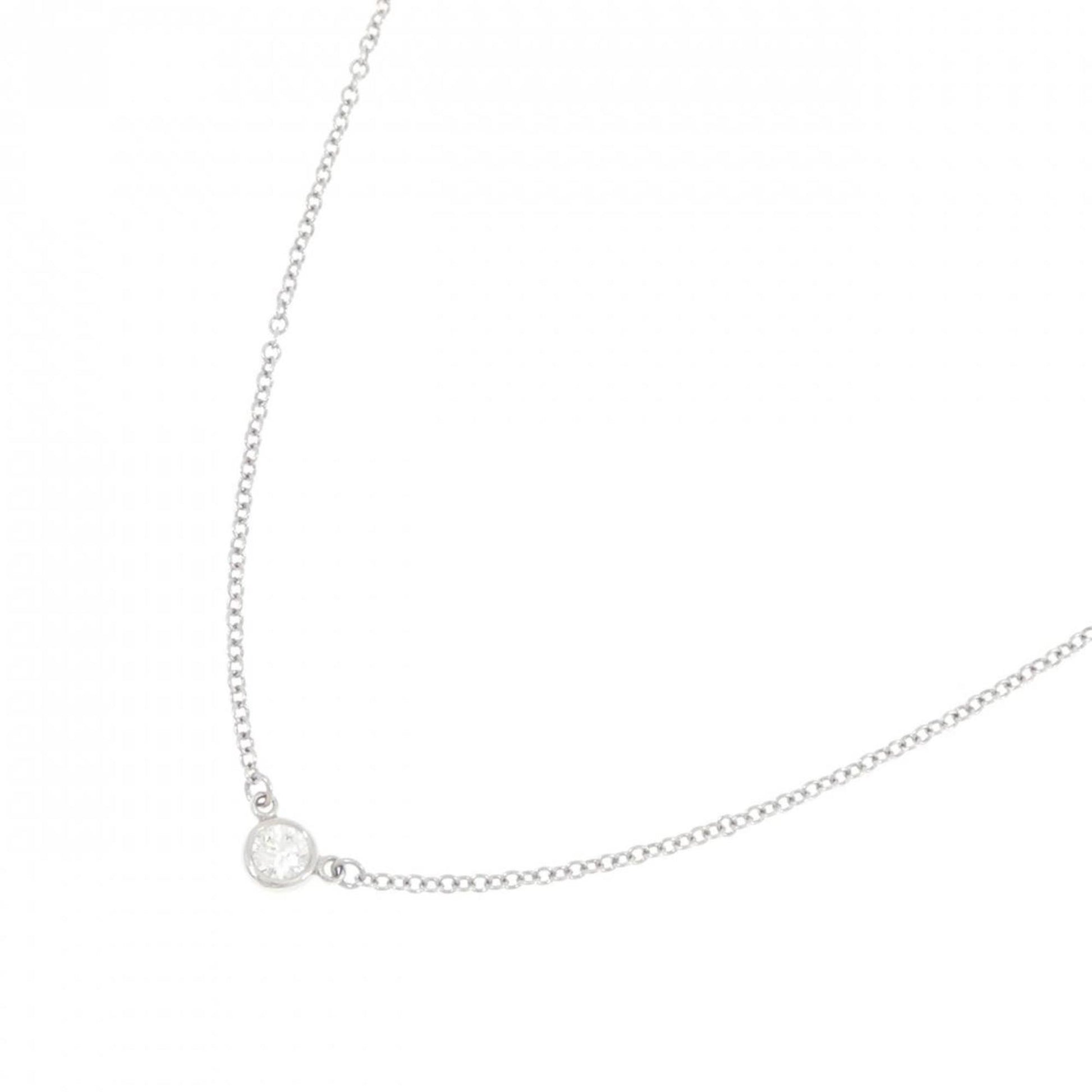 Tiffany & Co By the yard, Silver, Platinum, necklace