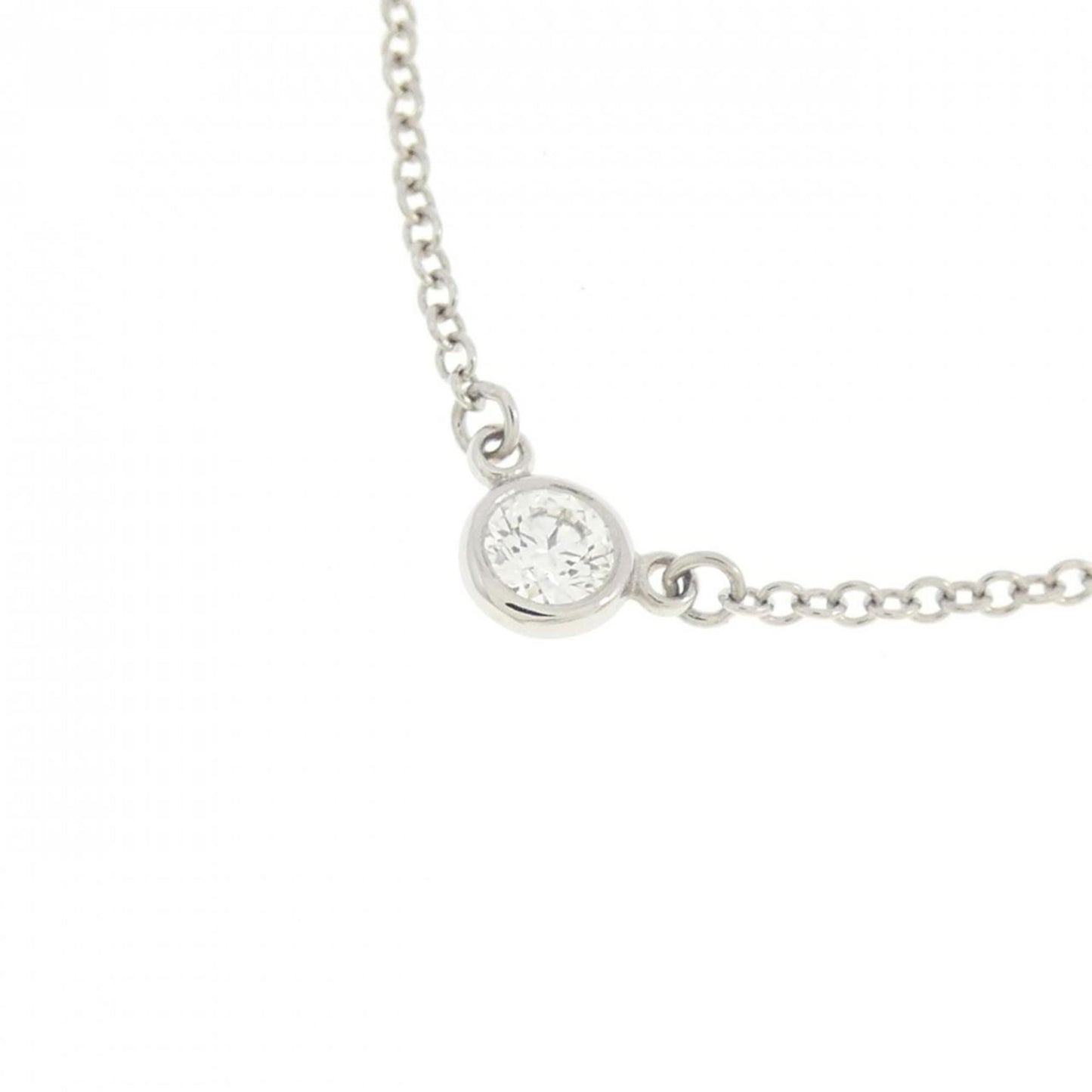 Tiffany & Co By the yard, Silver, Platinum, necklace