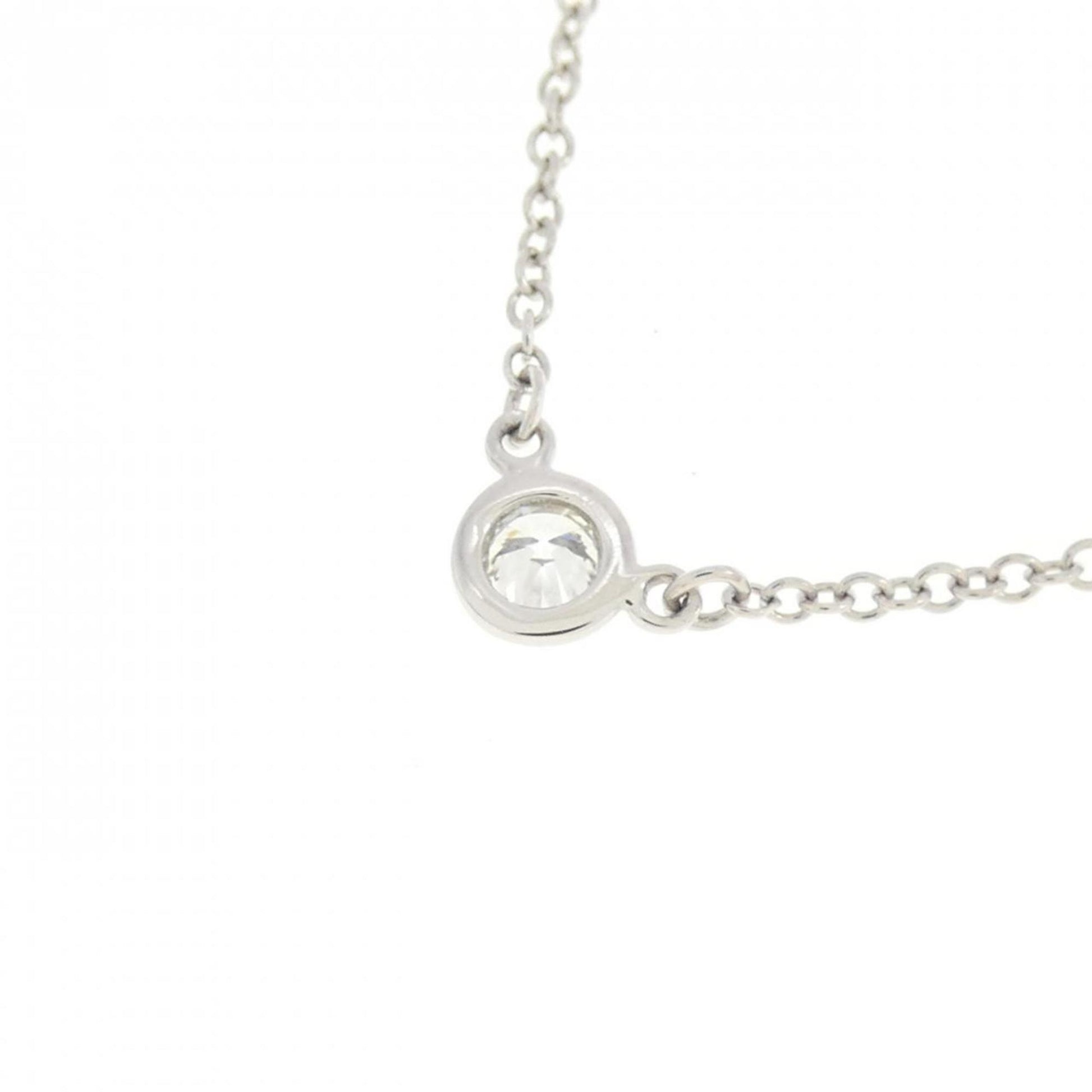 Tiffany & Co By the yard, Silver, Platinum, necklace