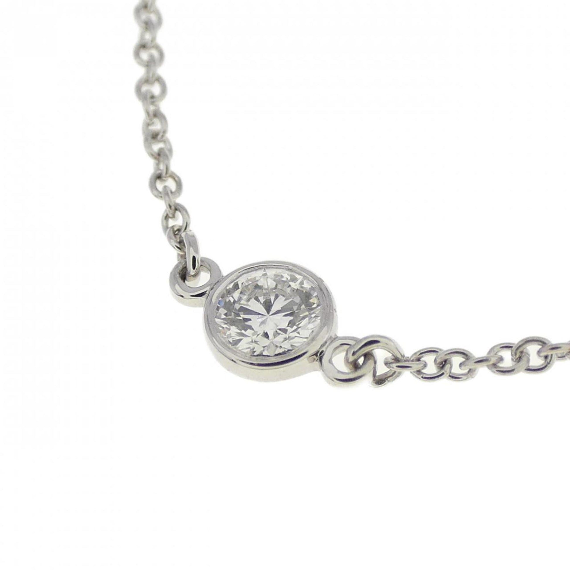 Tiffany & Co Diamonds By The Yard, Silver, Platinum, necklace