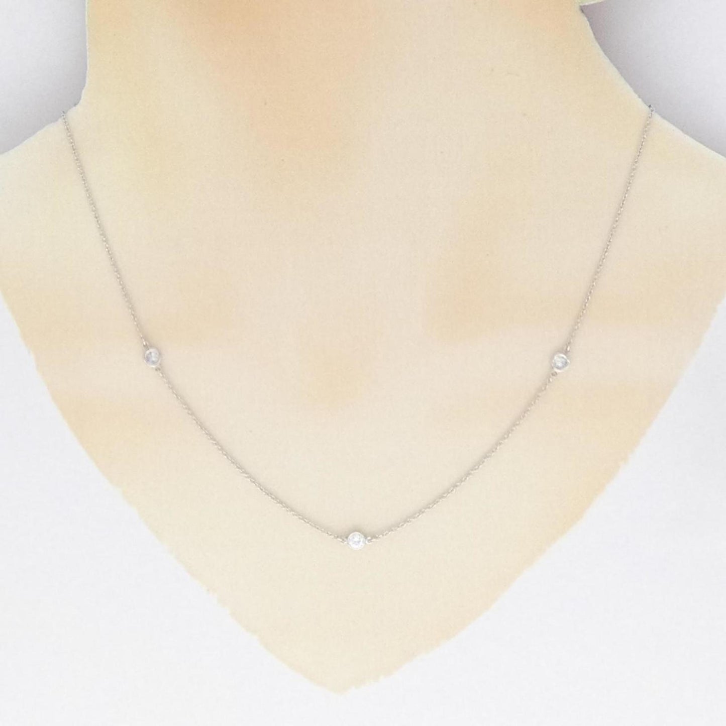 Tiffany & Co Diamonds By The Yard, Silver, Platinum, necklace